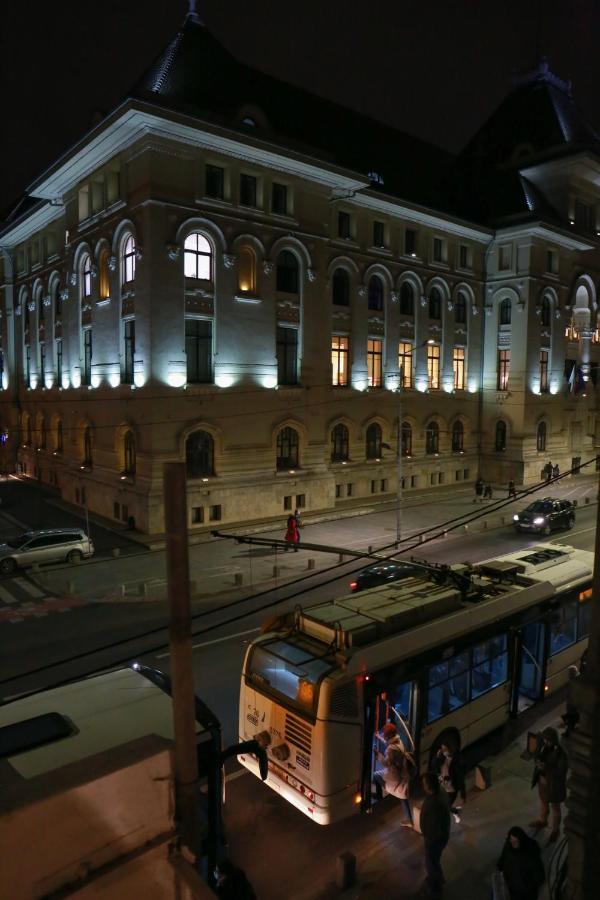 Apartment 3 Rooms, City Center, Balcony View, Sunset Boulevard Bucarest Extérieur photo